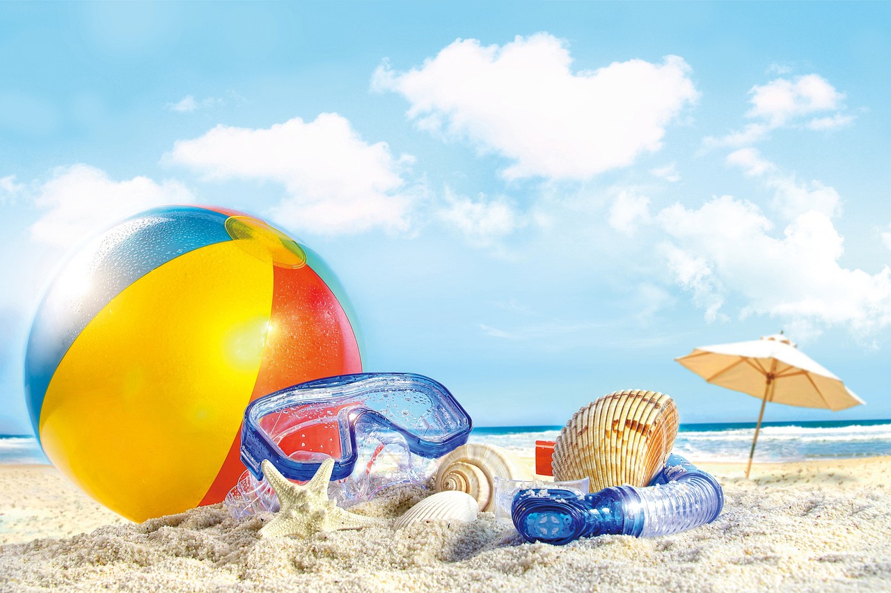 summer beach ball